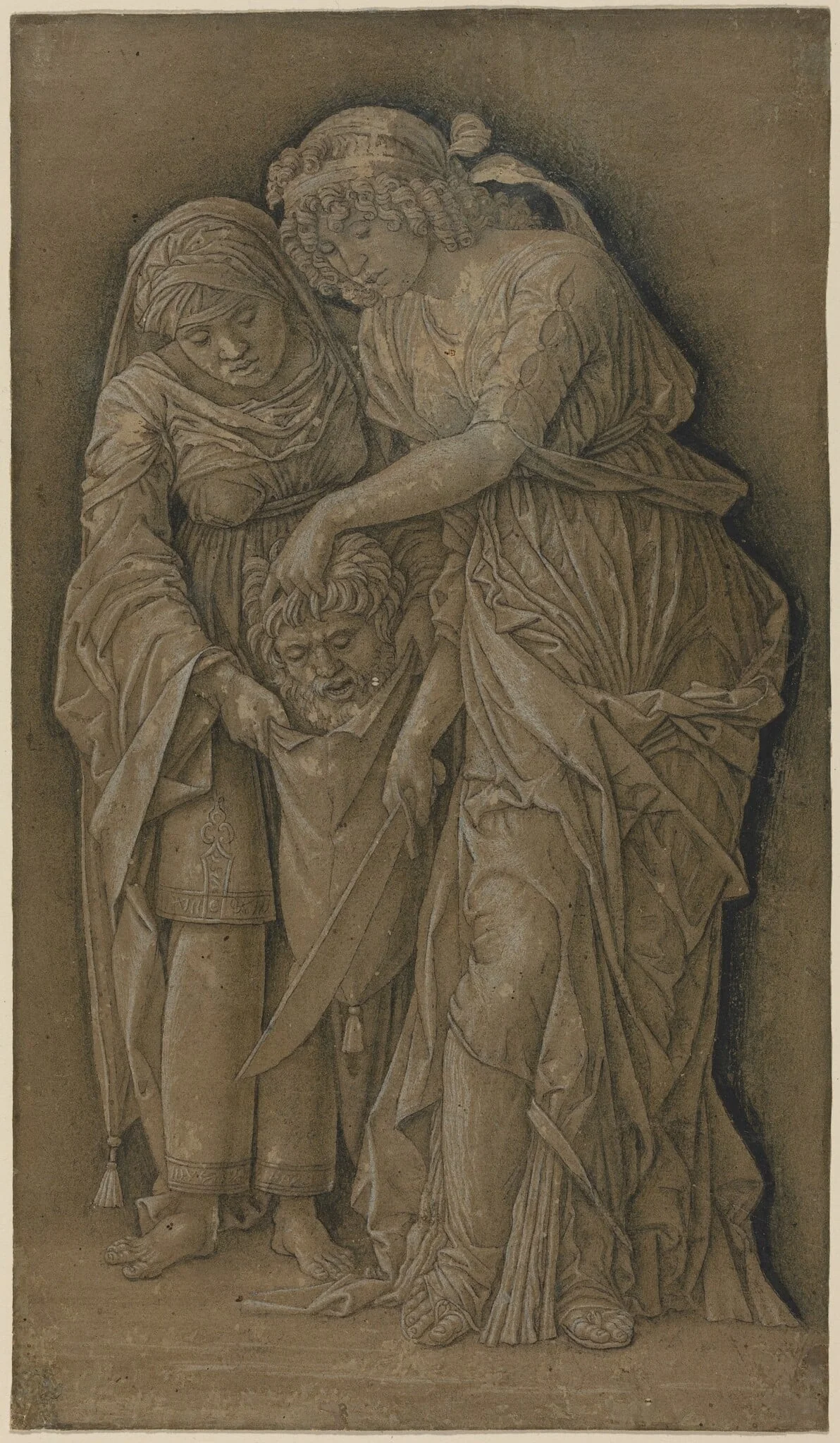 Judith with the Head of Holofernes, detail