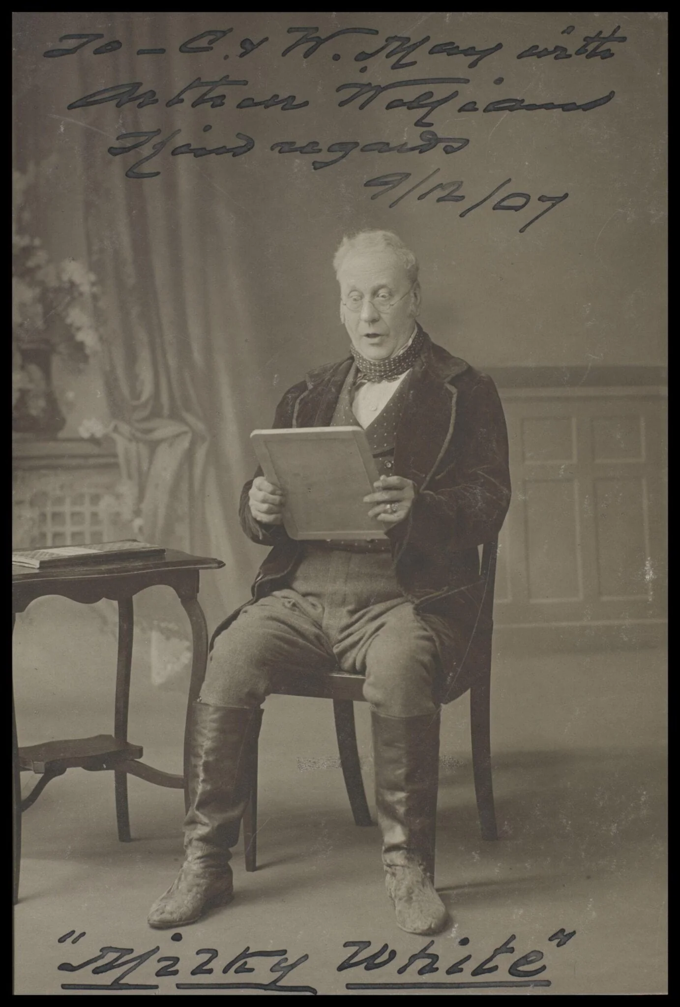 Guy Little Theatrical Photograph, detail