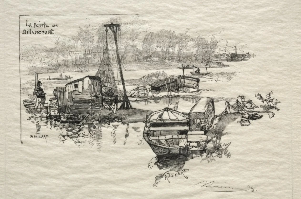 Le Point de Billancourt, detail