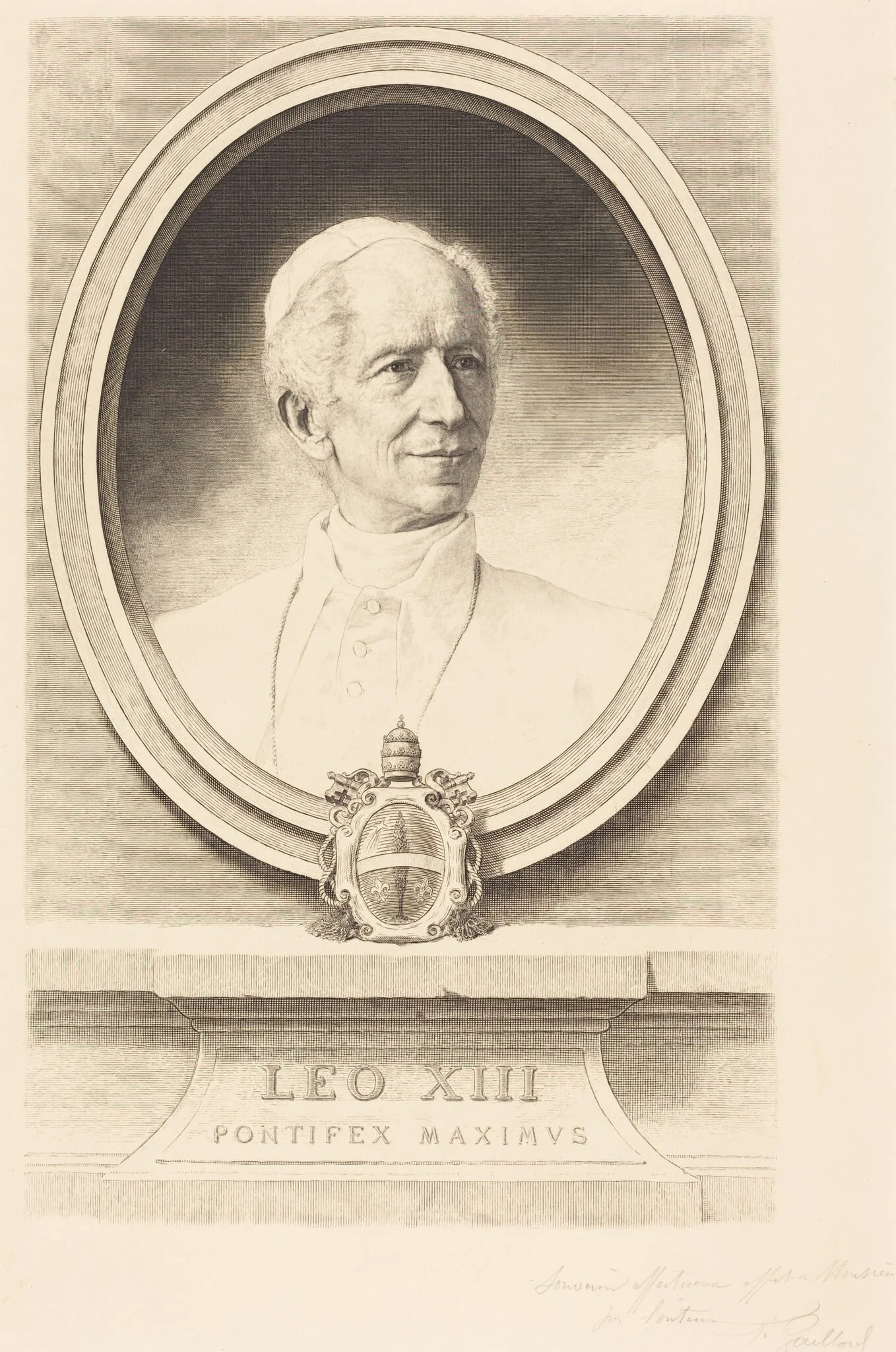 Leo XIII, detail
