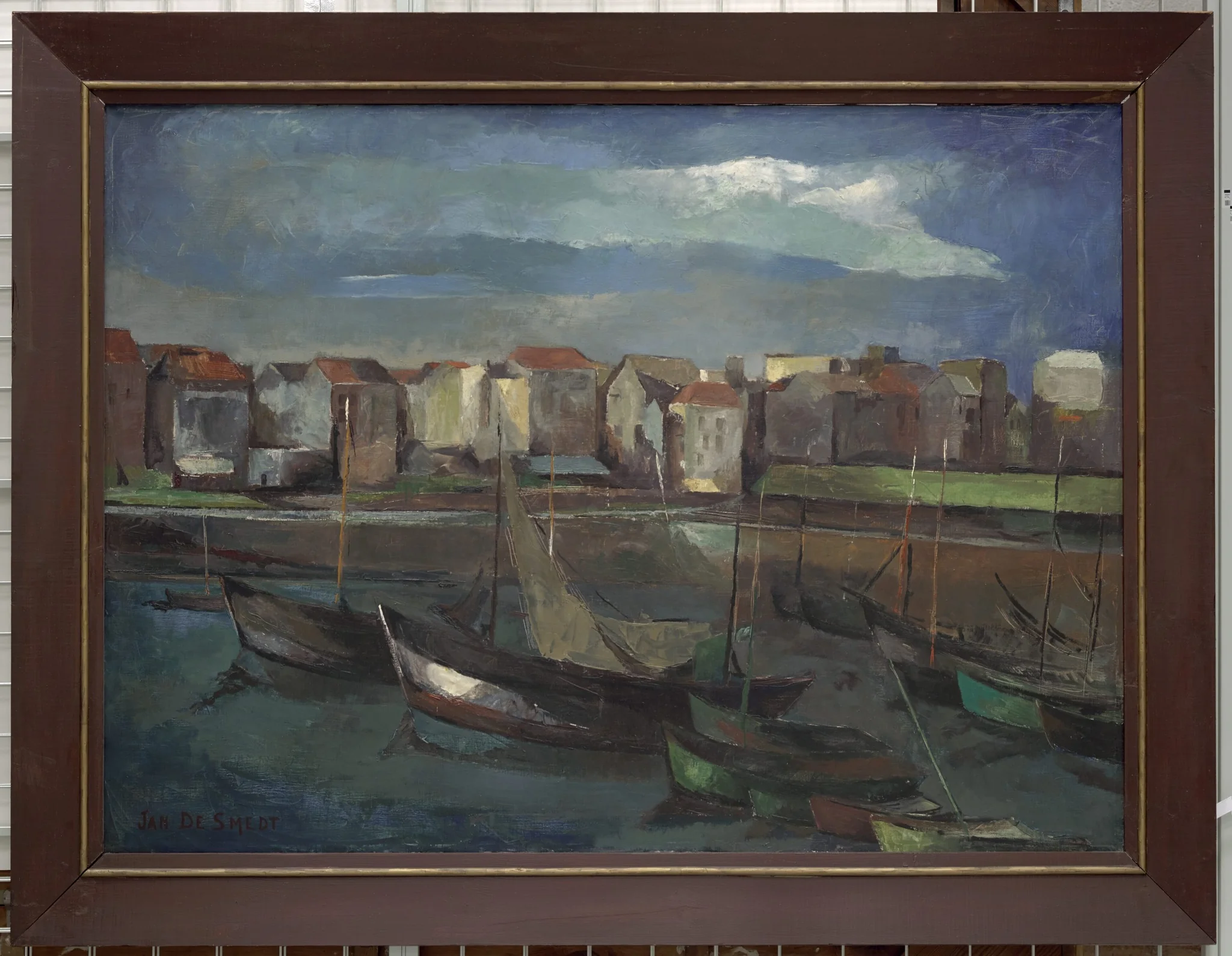 Haven te Blankenberge II, detail