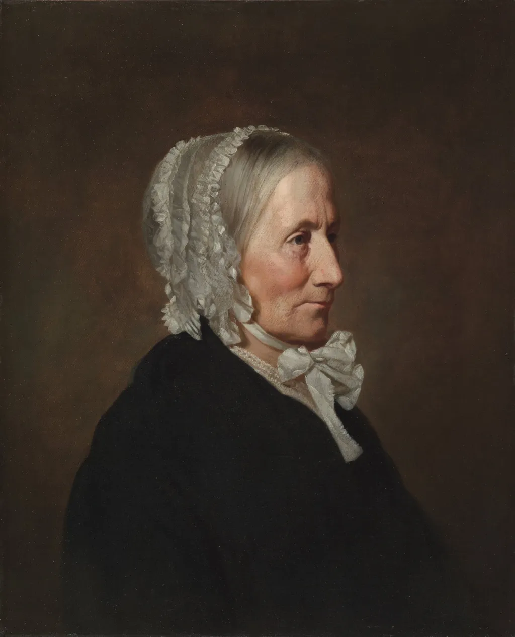 Portrait of the Artist's Mother (Lydia Wardwell Smith), by Allen Smith, Jr., unspecified, 1804