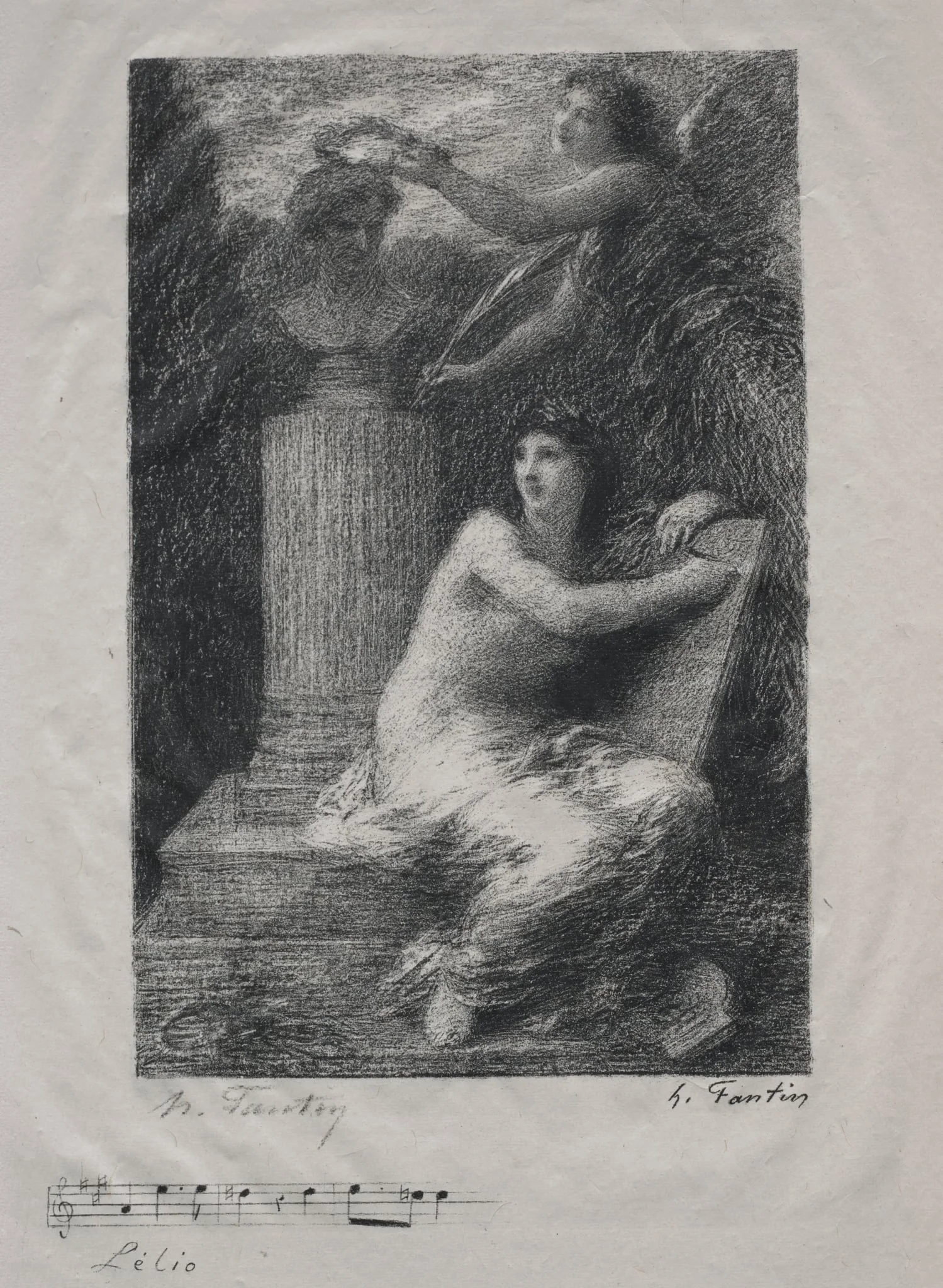 To Berlioz (Small Plate), detail