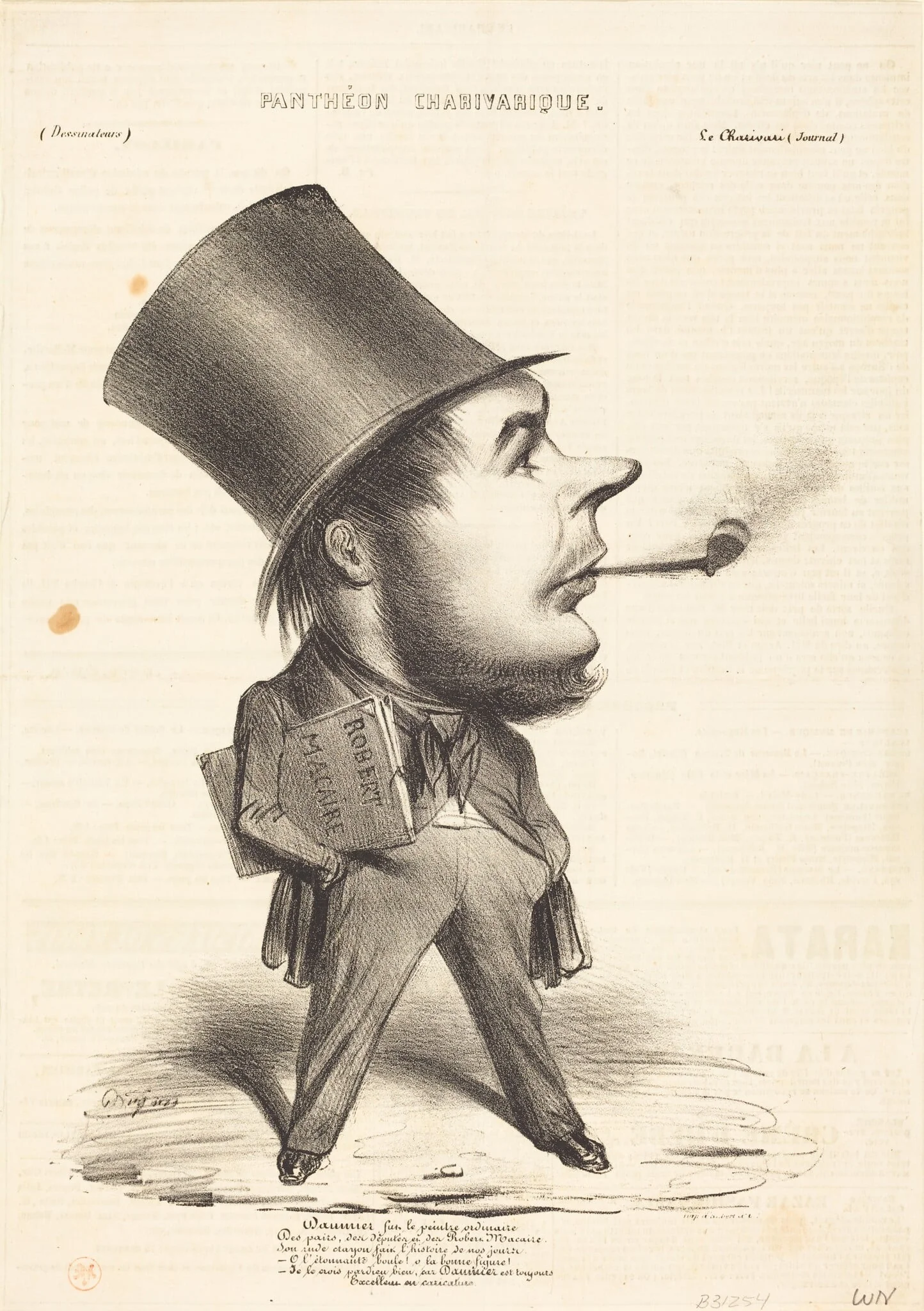 Daumier fut le peintre ordinaire..., detail