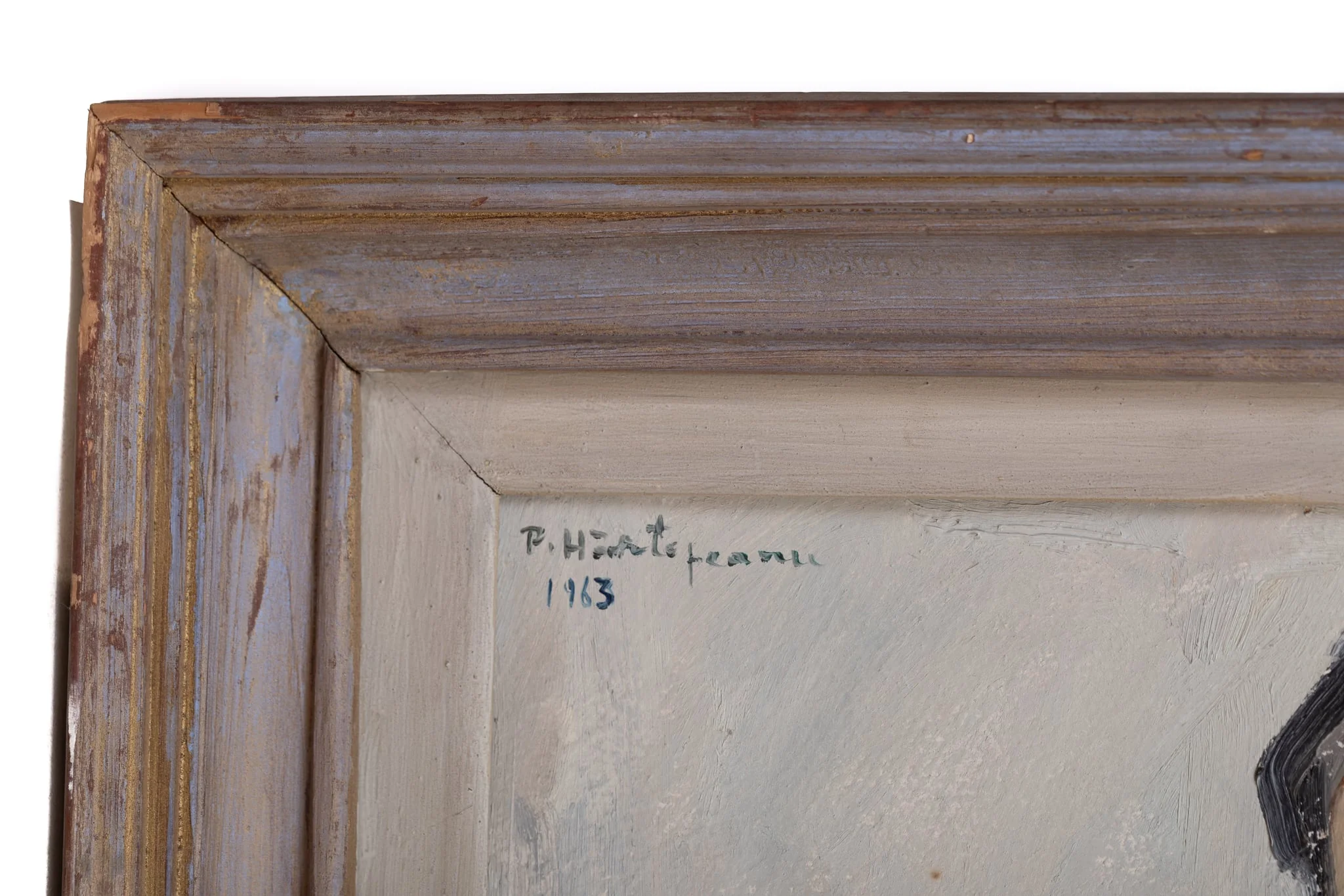 Portret de muncitor, detail