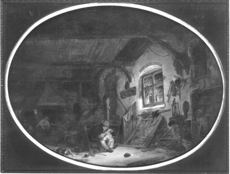 Cottage Interior, detail
