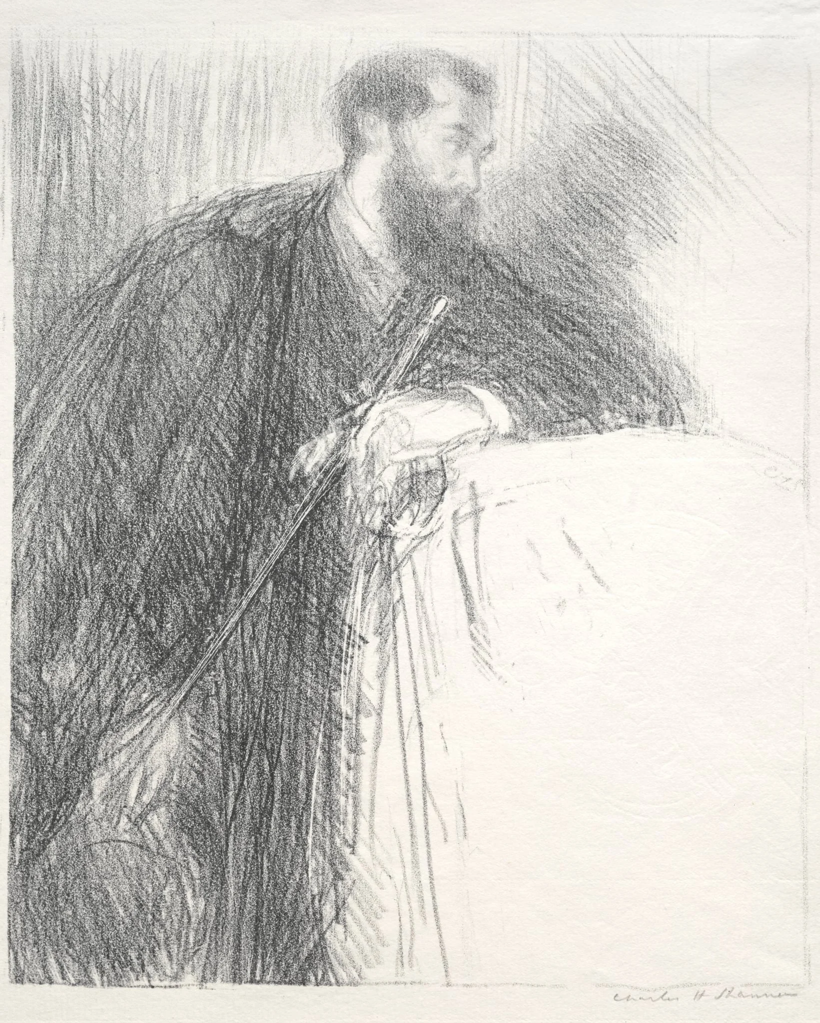 Lucien Pissarro, detail