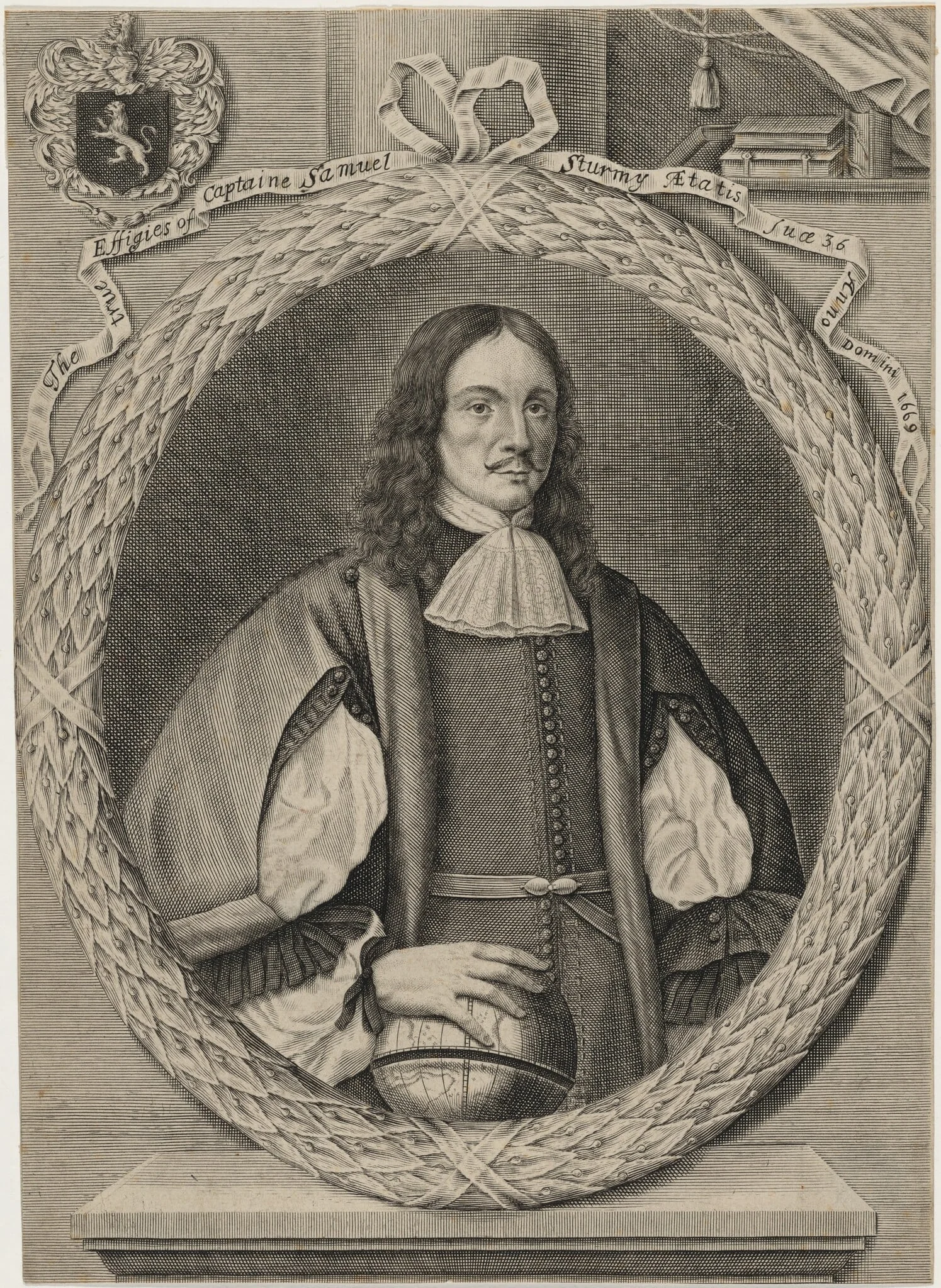 Captain Samuel Sturmy, Navigator, detail