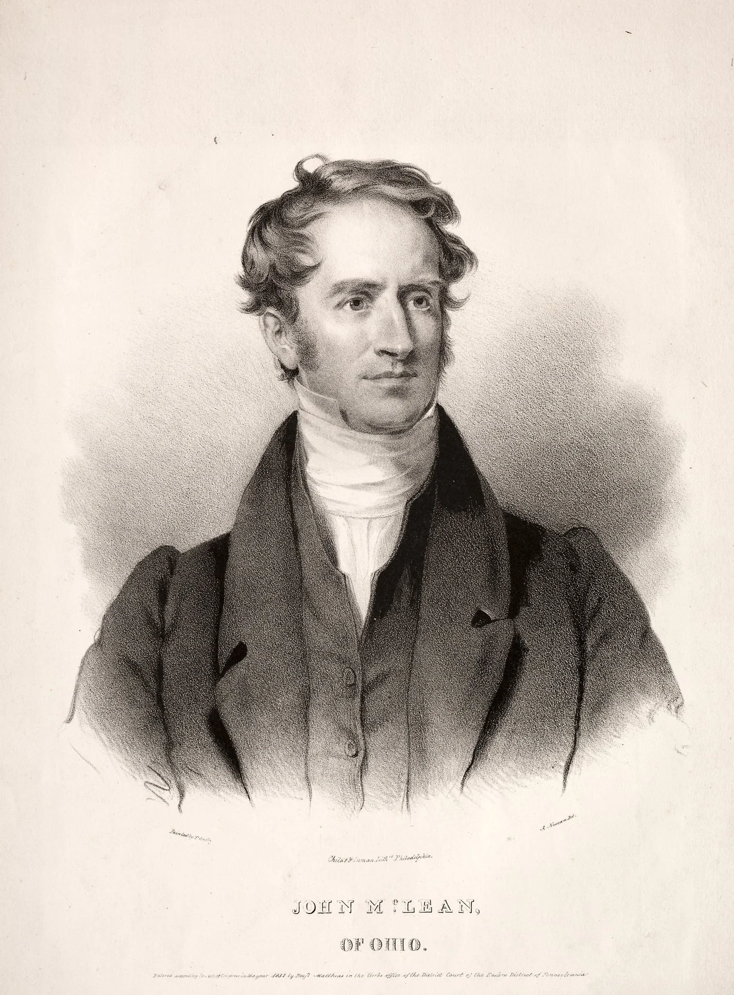 John McLean of Ohio, detail