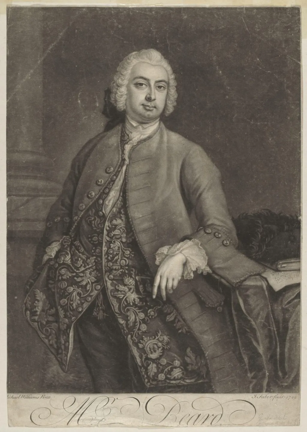 H Beard Print Collection, by John Michael Williams, 1749