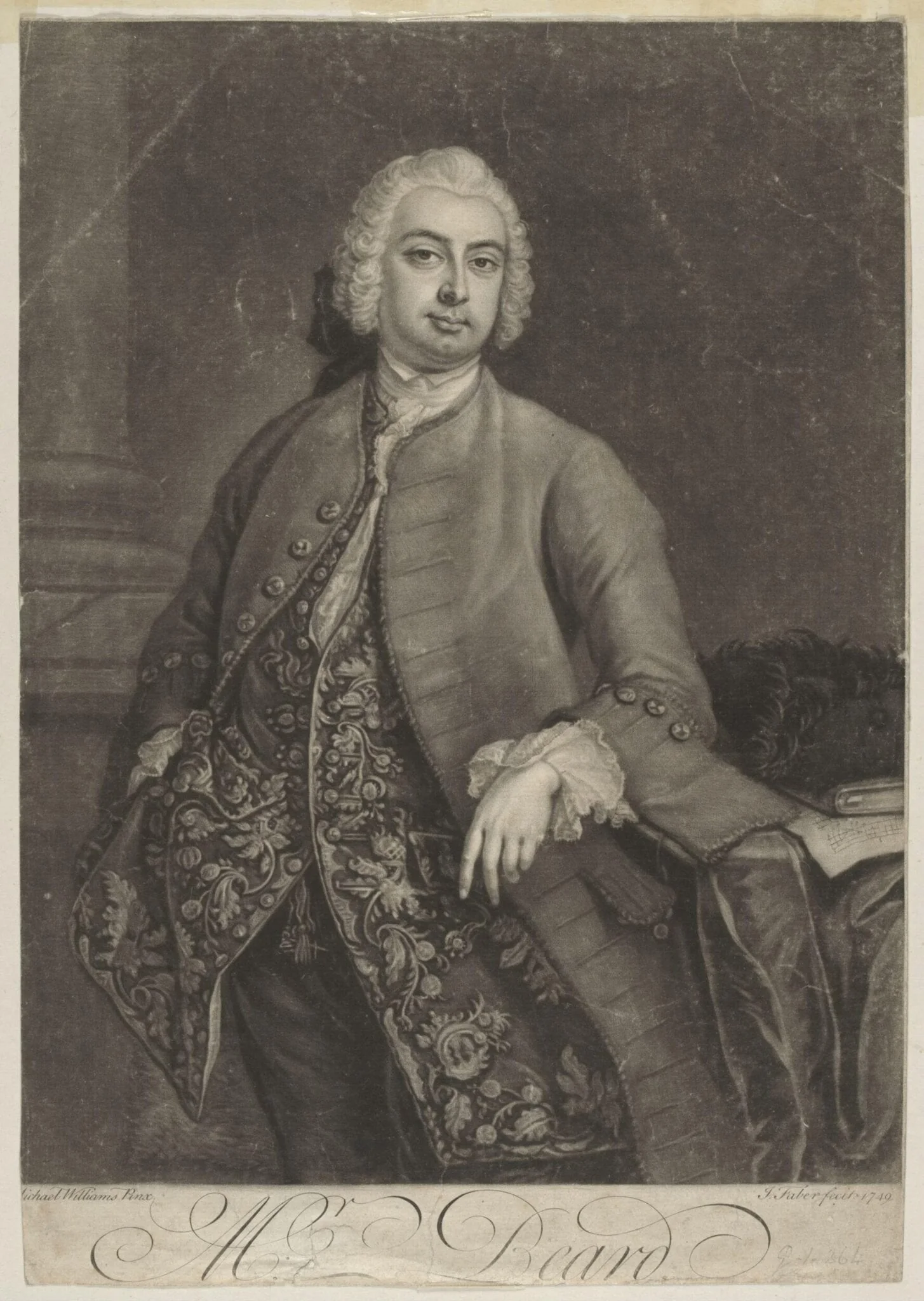 H Beard Print Collection, detail