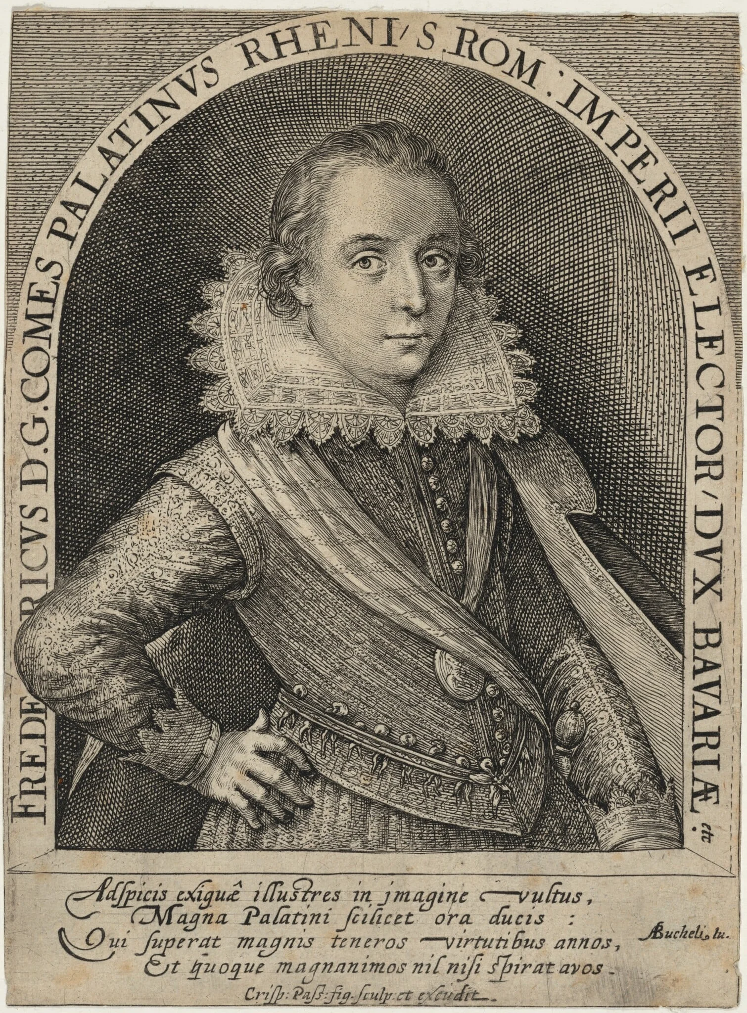 Frederick V, Elector Palatine, Later King of Bohemia, detail