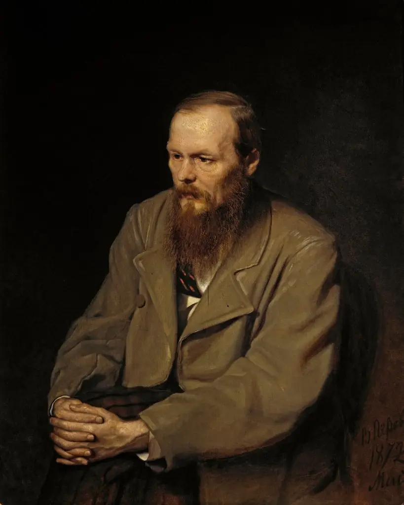 Portrait of Fedor Dostoyevsky, by Vasily Perov, oil, 1872