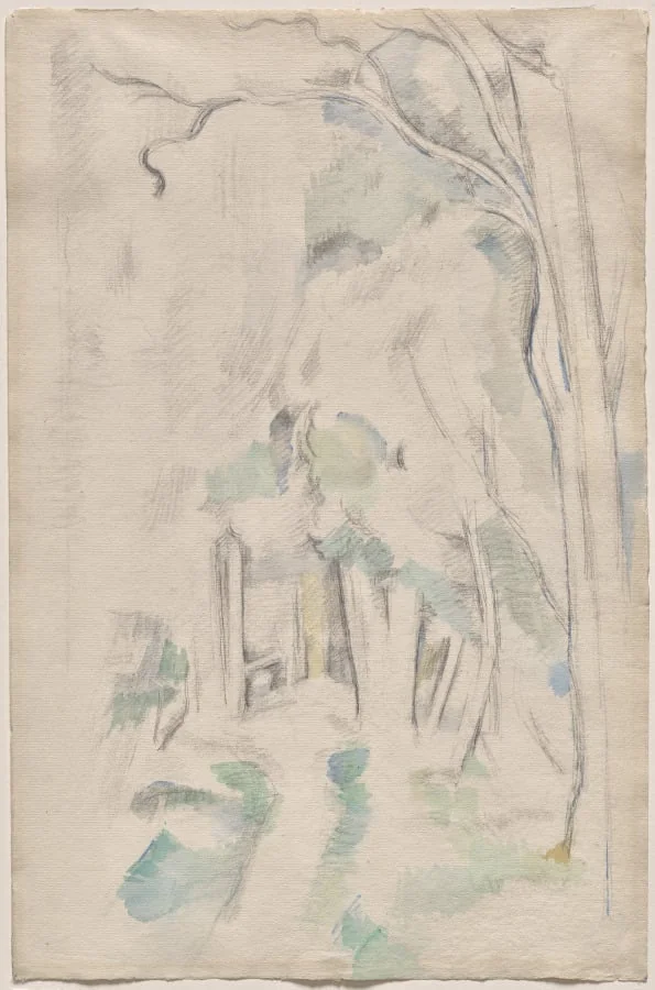 Footpath in the Woods, detail