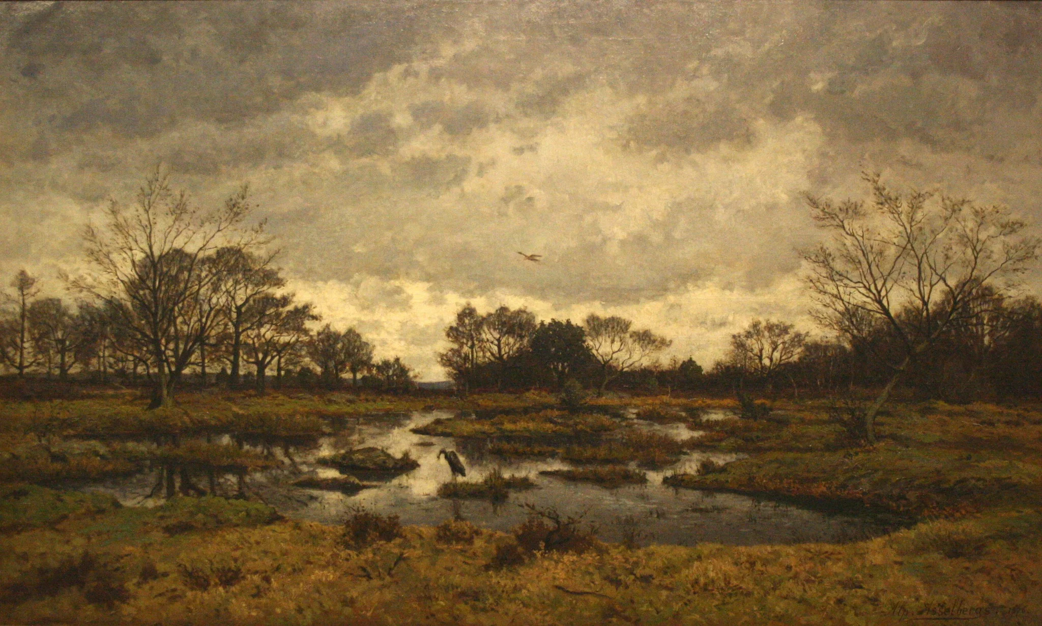 Day of March at the Fairy pound, detail