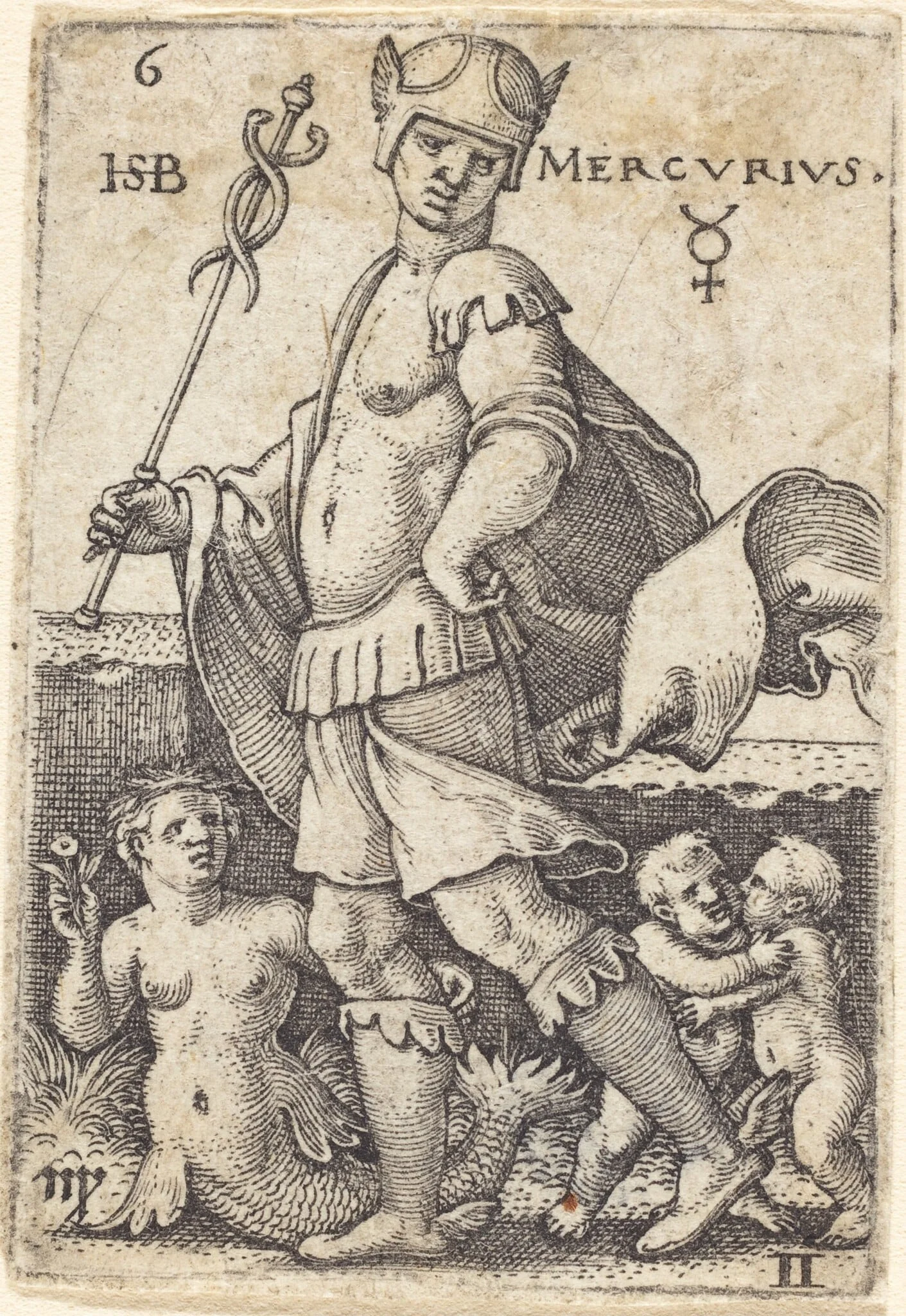 Mercury, detail