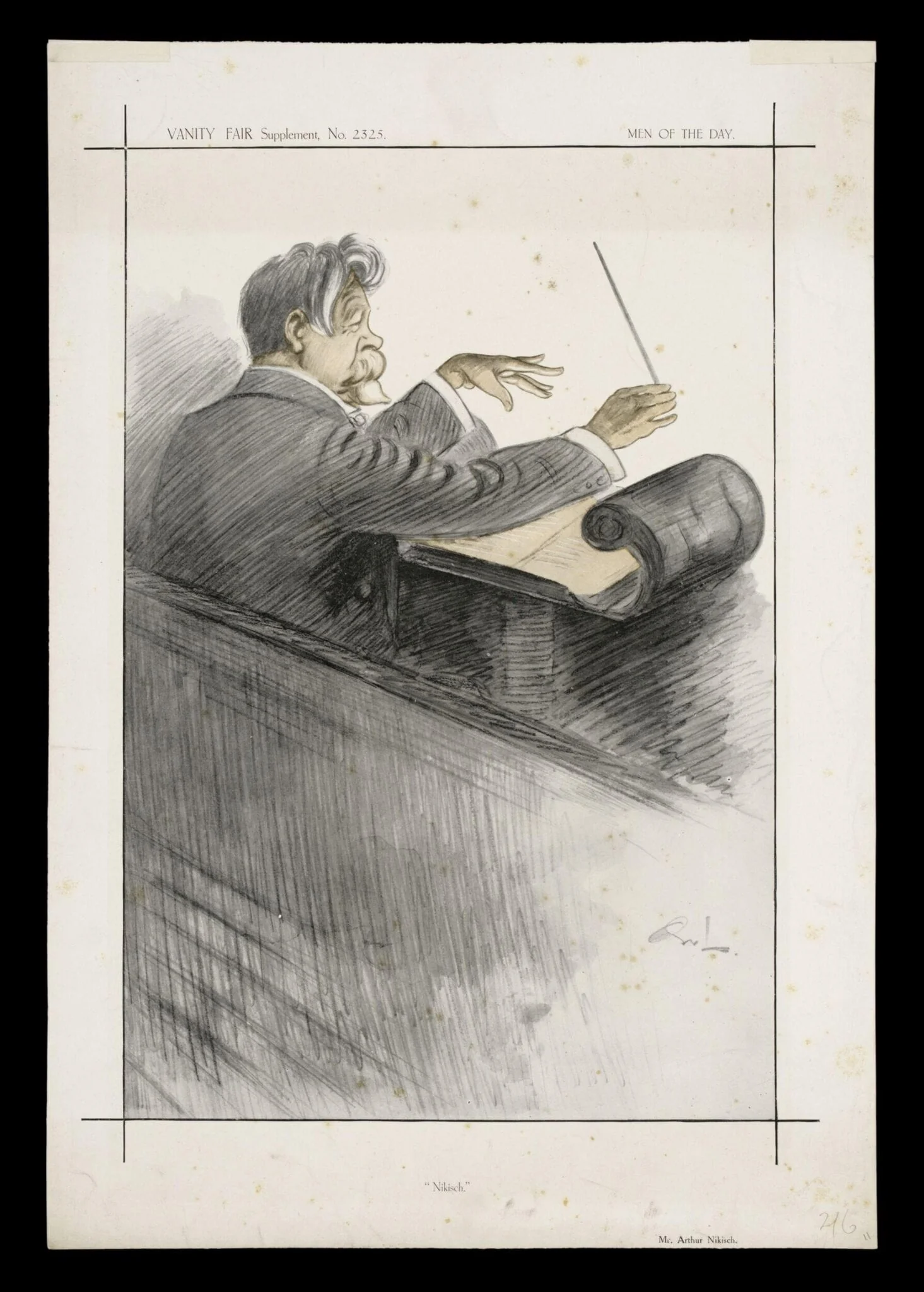 H Beard Print Collection, detail