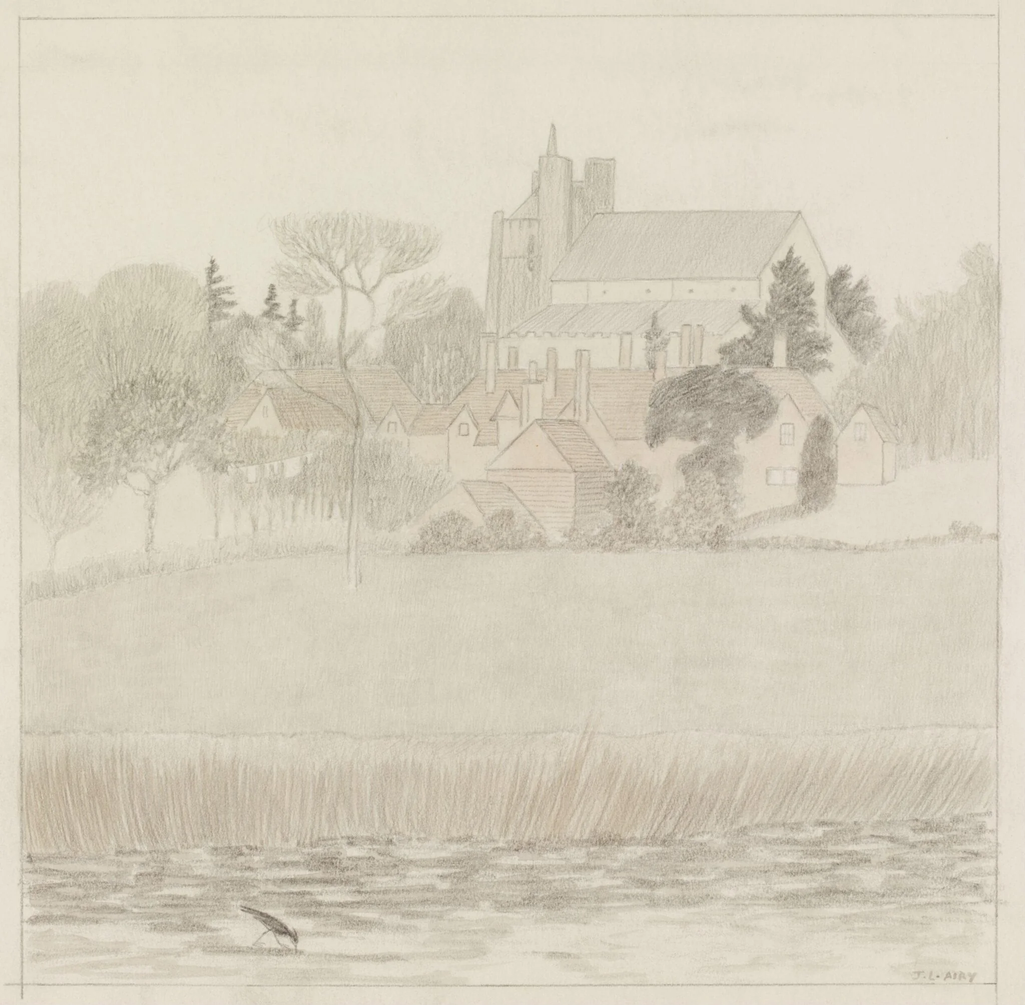 View of Orford, detail