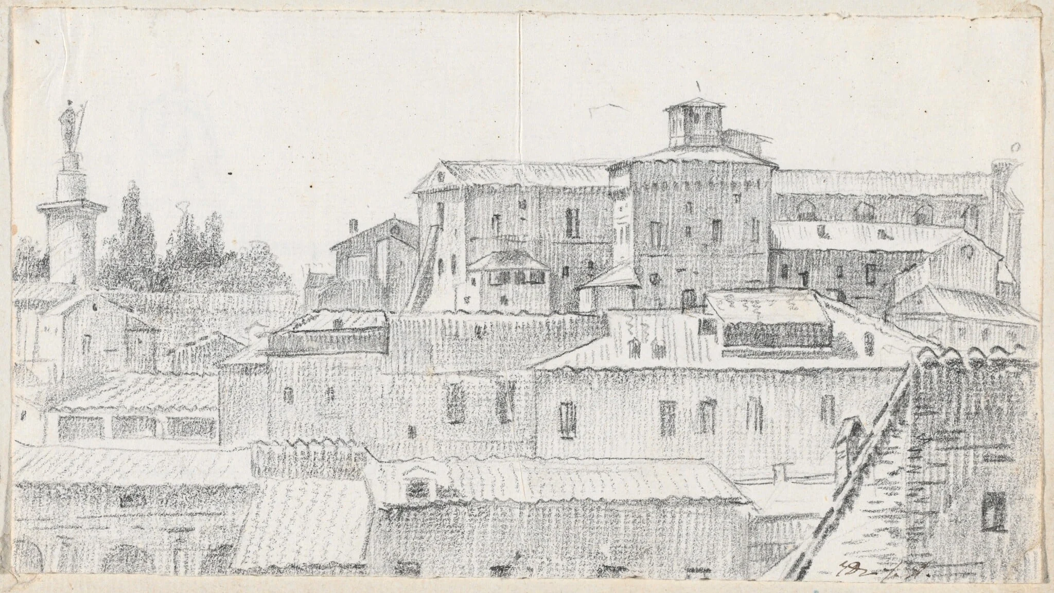 The Capitoline Hill, detail