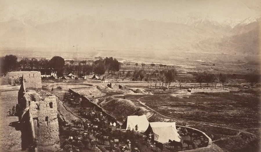 Landi Kotal, The Camp, Looking South, detail