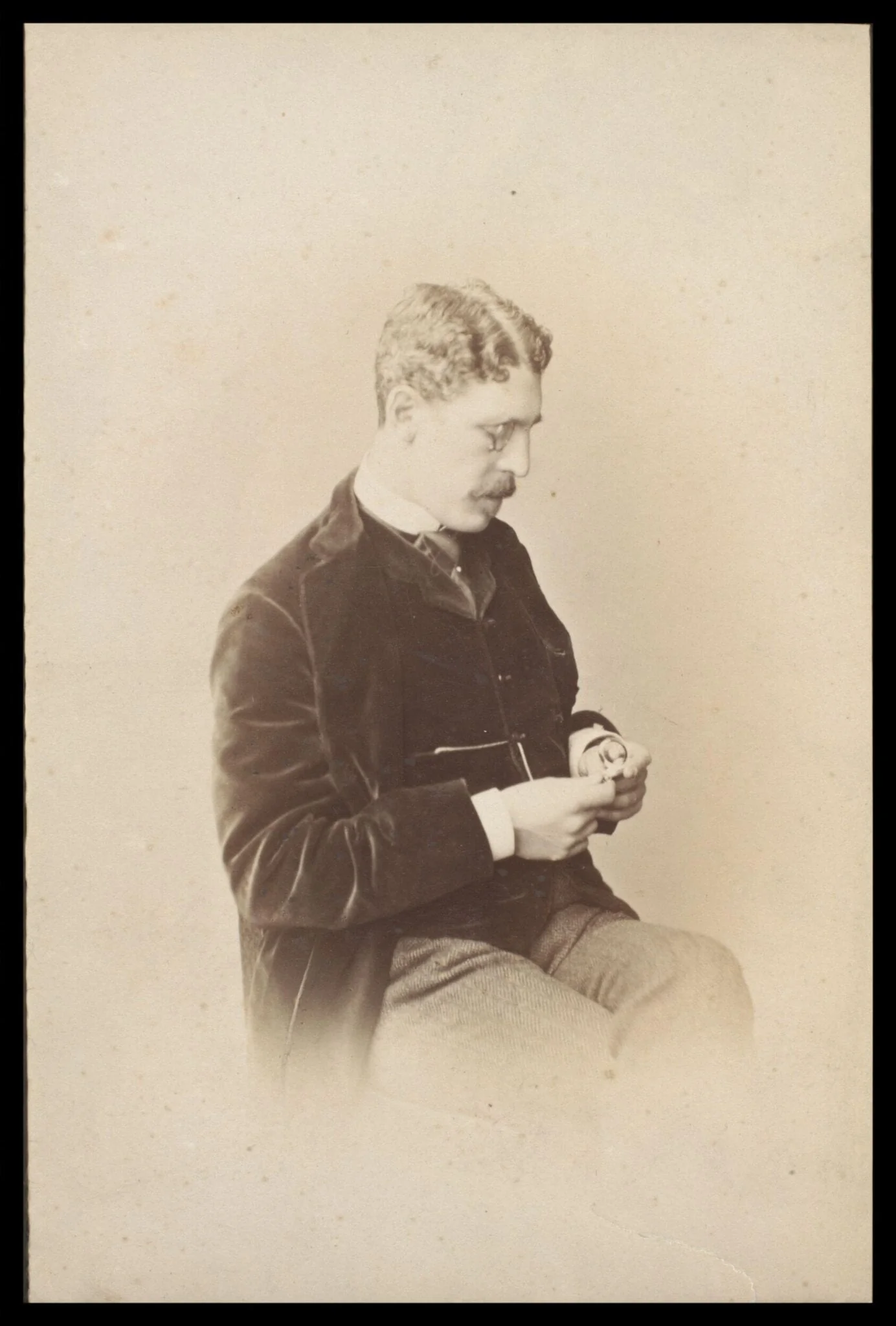 Guy Little Theatrical Photograph, detail