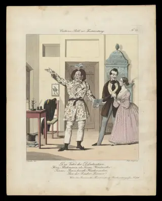 H Beard Print Collection, by Schoeller, 1850