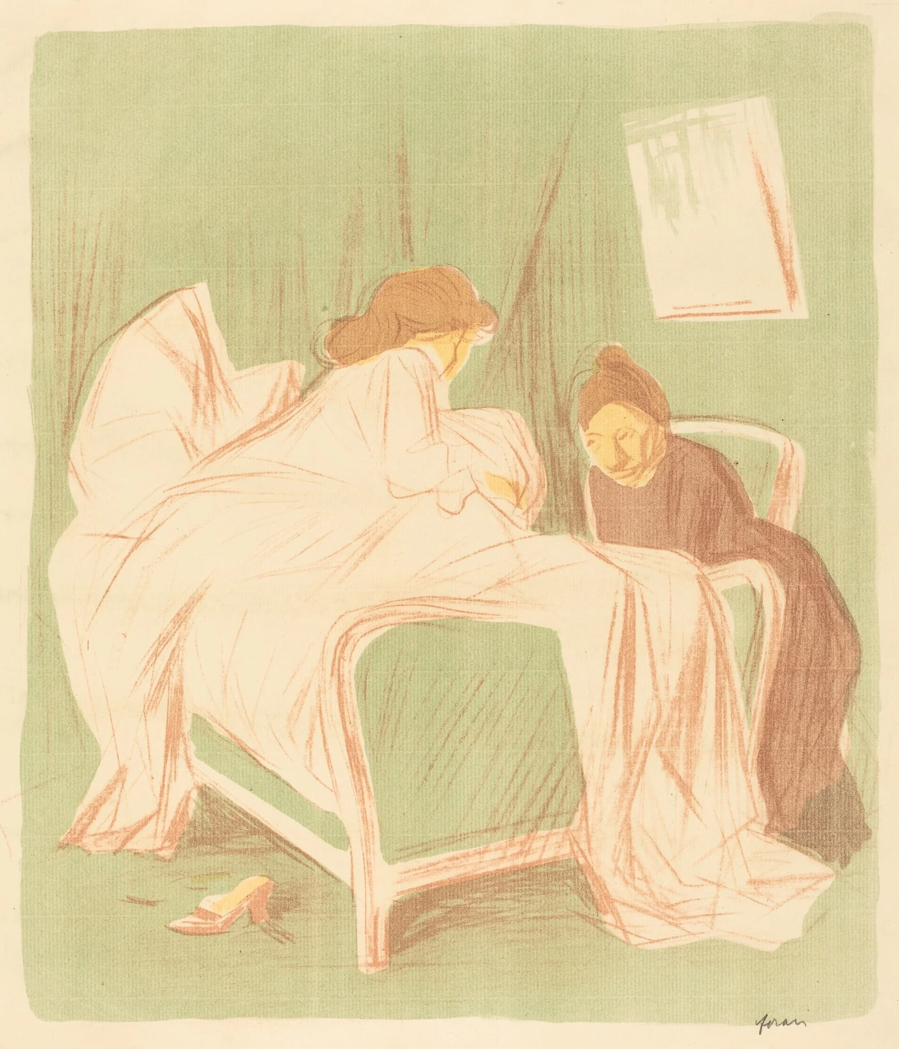 Les instructions pour la journée (The Instructions for the Day), detail