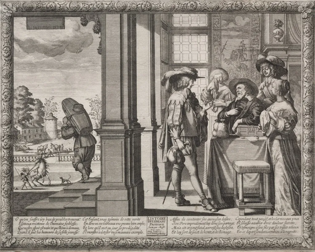 The Prodigal Son, by Abraham Bosse, 1635