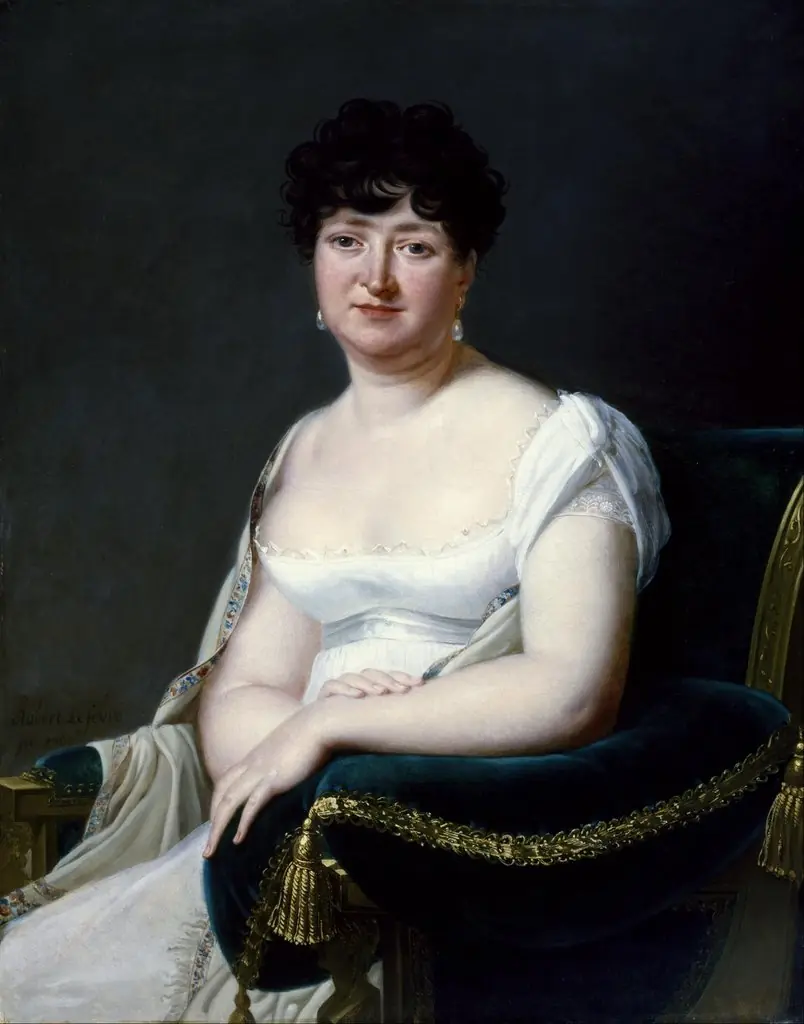 Portrait of a Woman, by Robert Lefèvre, oil, 1807