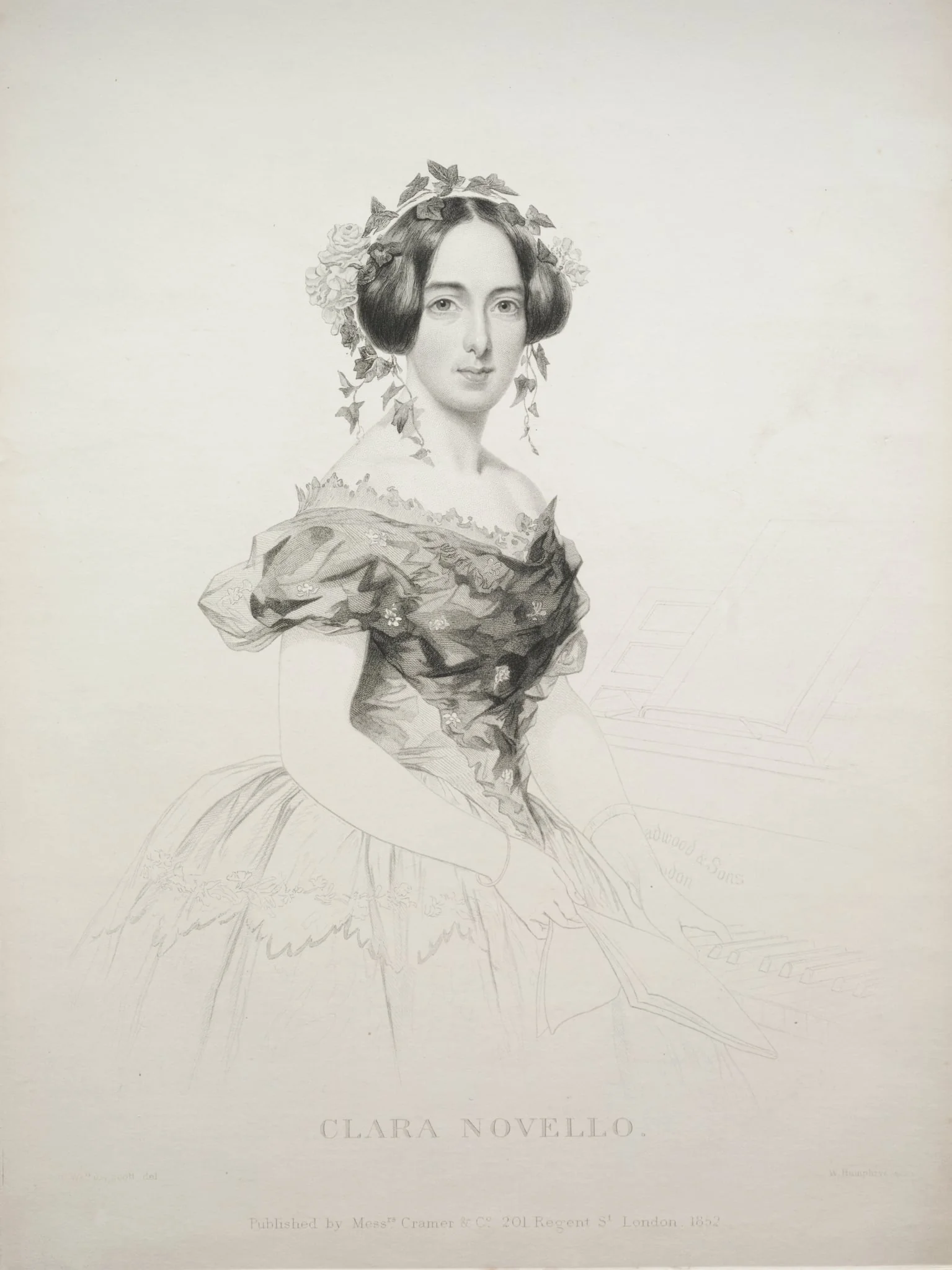 Clara Novello, detail