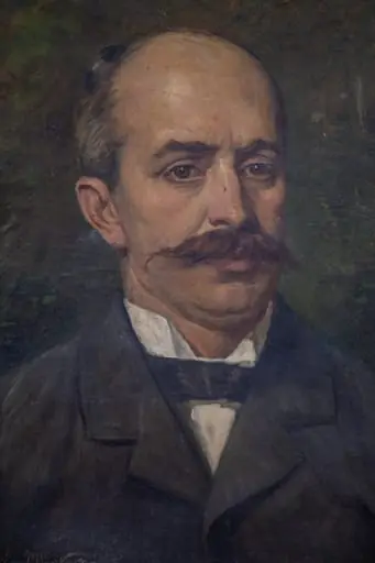 Portret de bărbat, by Bardasare P. Emanoil, 1892