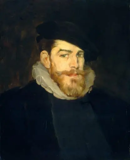 Leslie Pease Barnum, by Frank Duveneck, oil, 1876