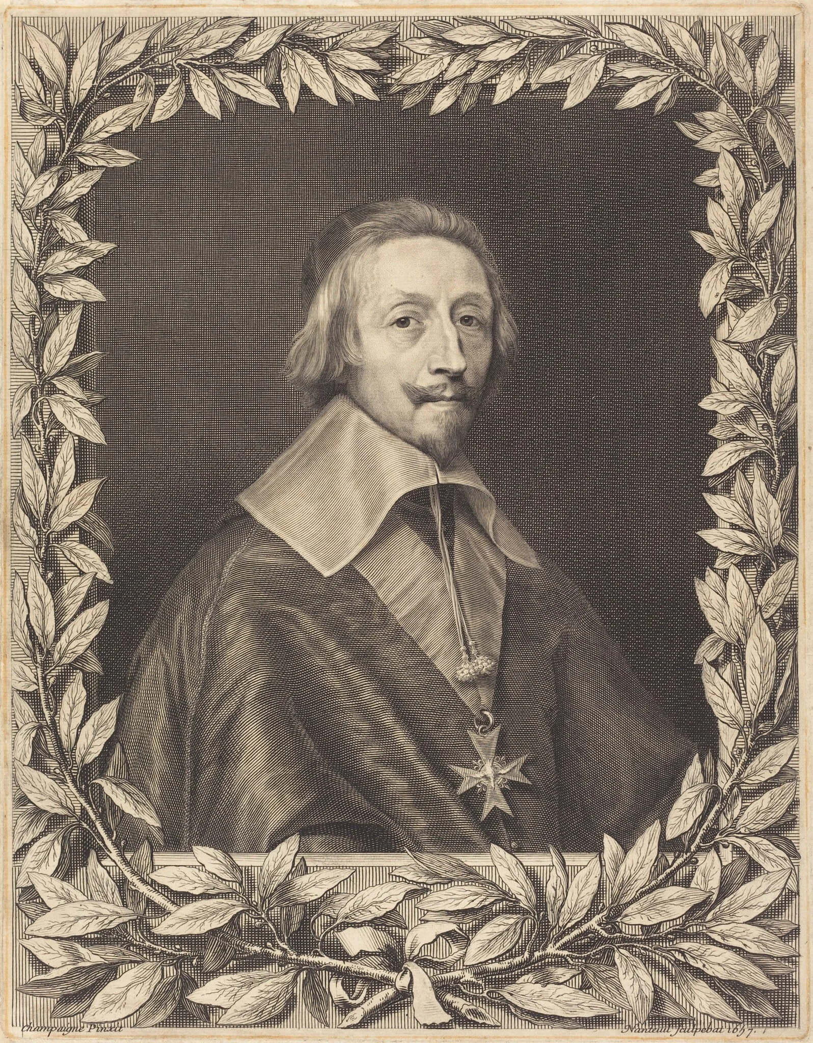 Cardinal Richelieu, detail
