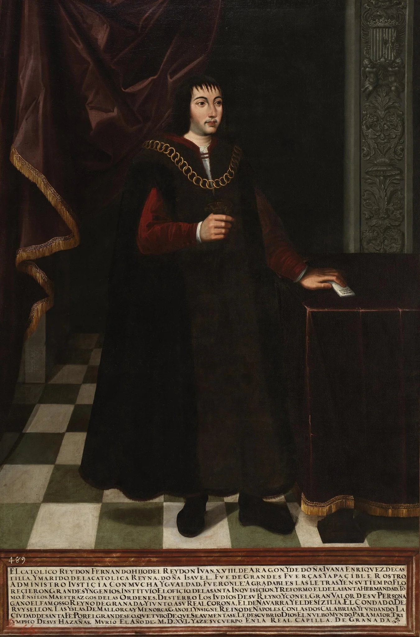 Fernando el Católico, detail