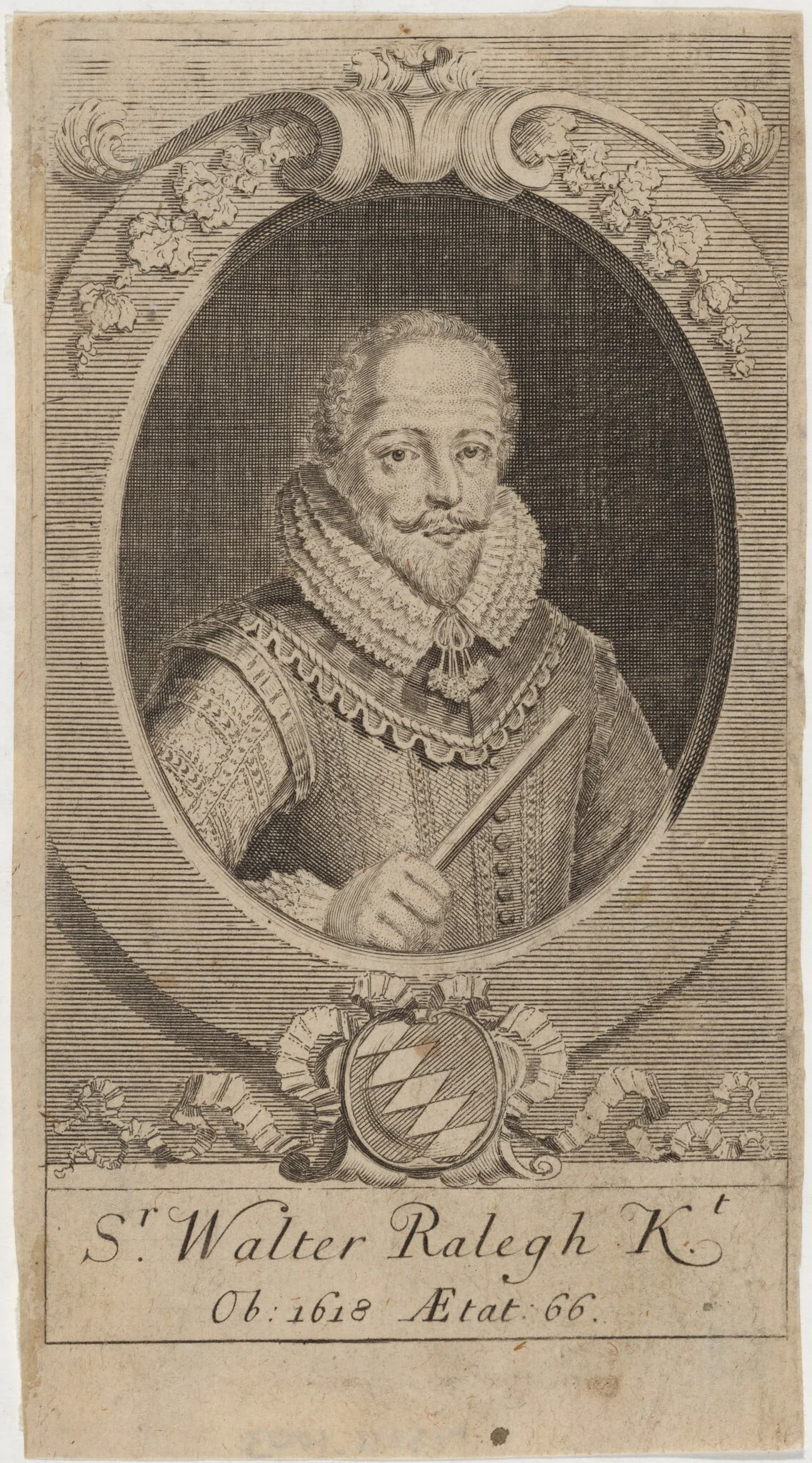 Sir Walter Raleigh, detail