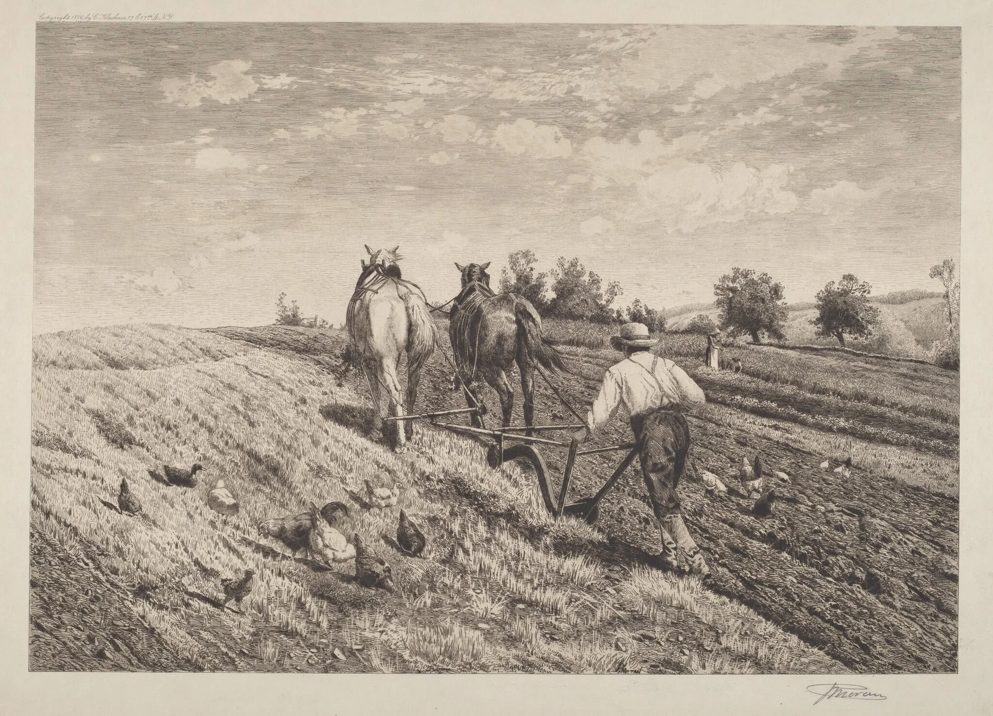 The Ploughman, detail