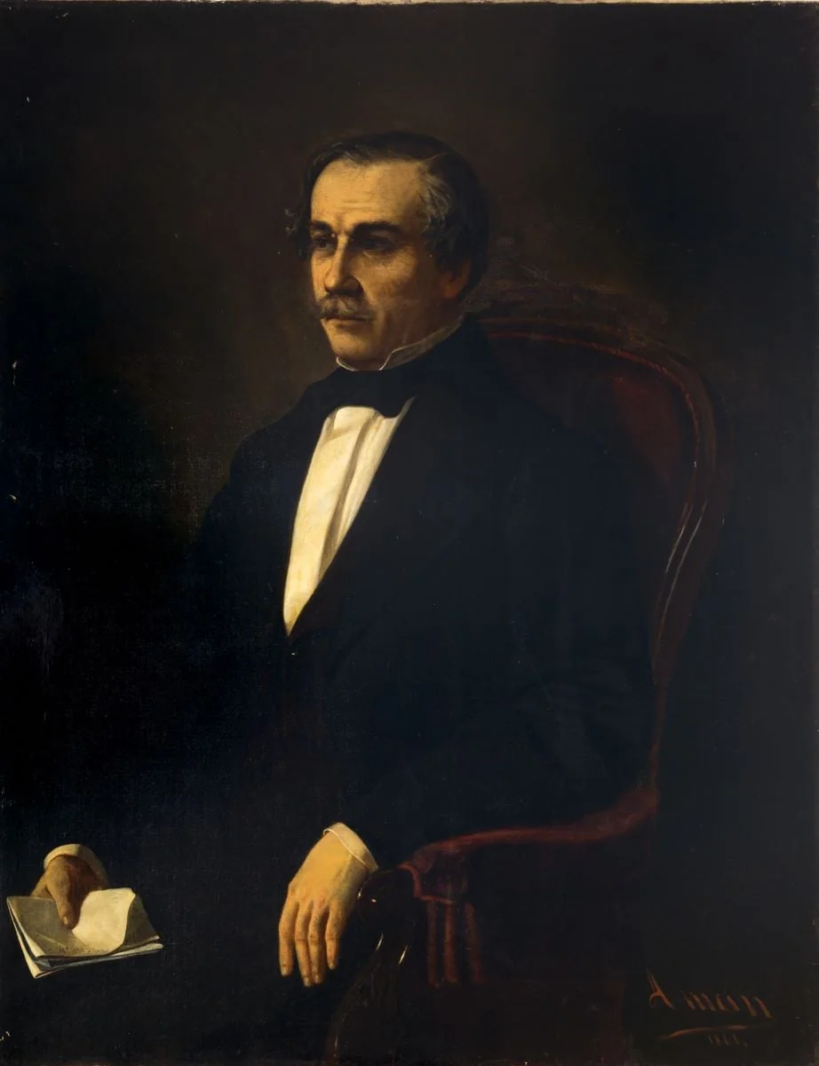 Portret (bărbat), detail
