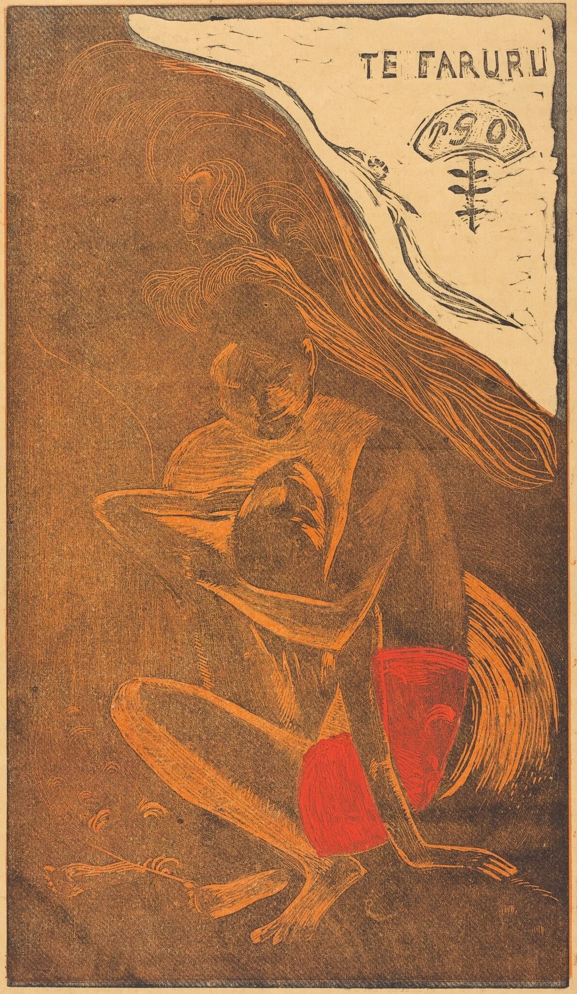 Te Faruru (They are Making Love Here), detail