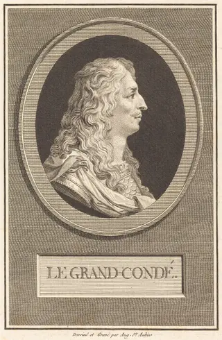 Le Grand-Conde, by Augustin de Saint-Aubin, ink, 1800