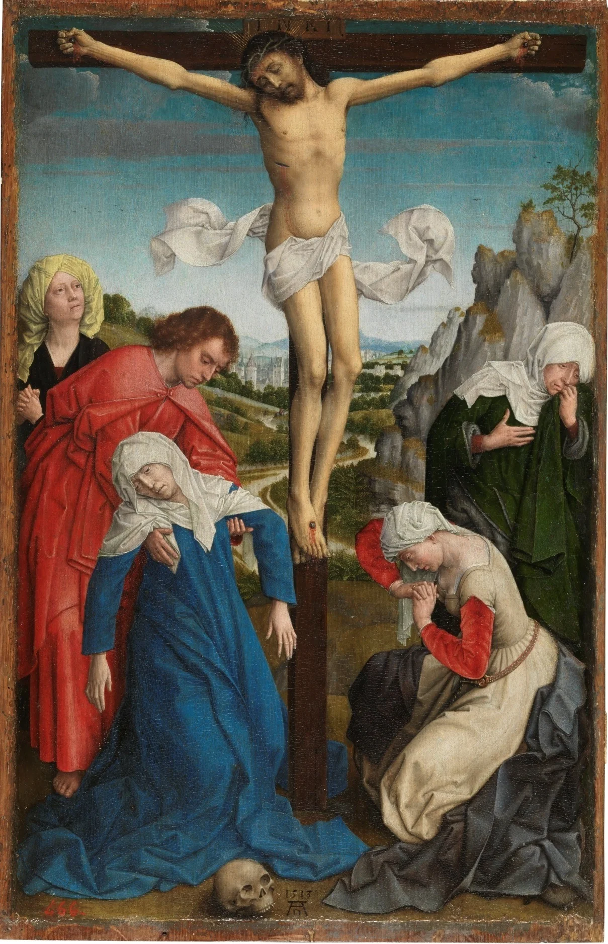 The Crucifixion, detail
