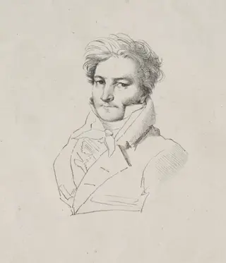 Jacques Marguet de Norvins, by Jean Auguste Dominique Ingres, 1811