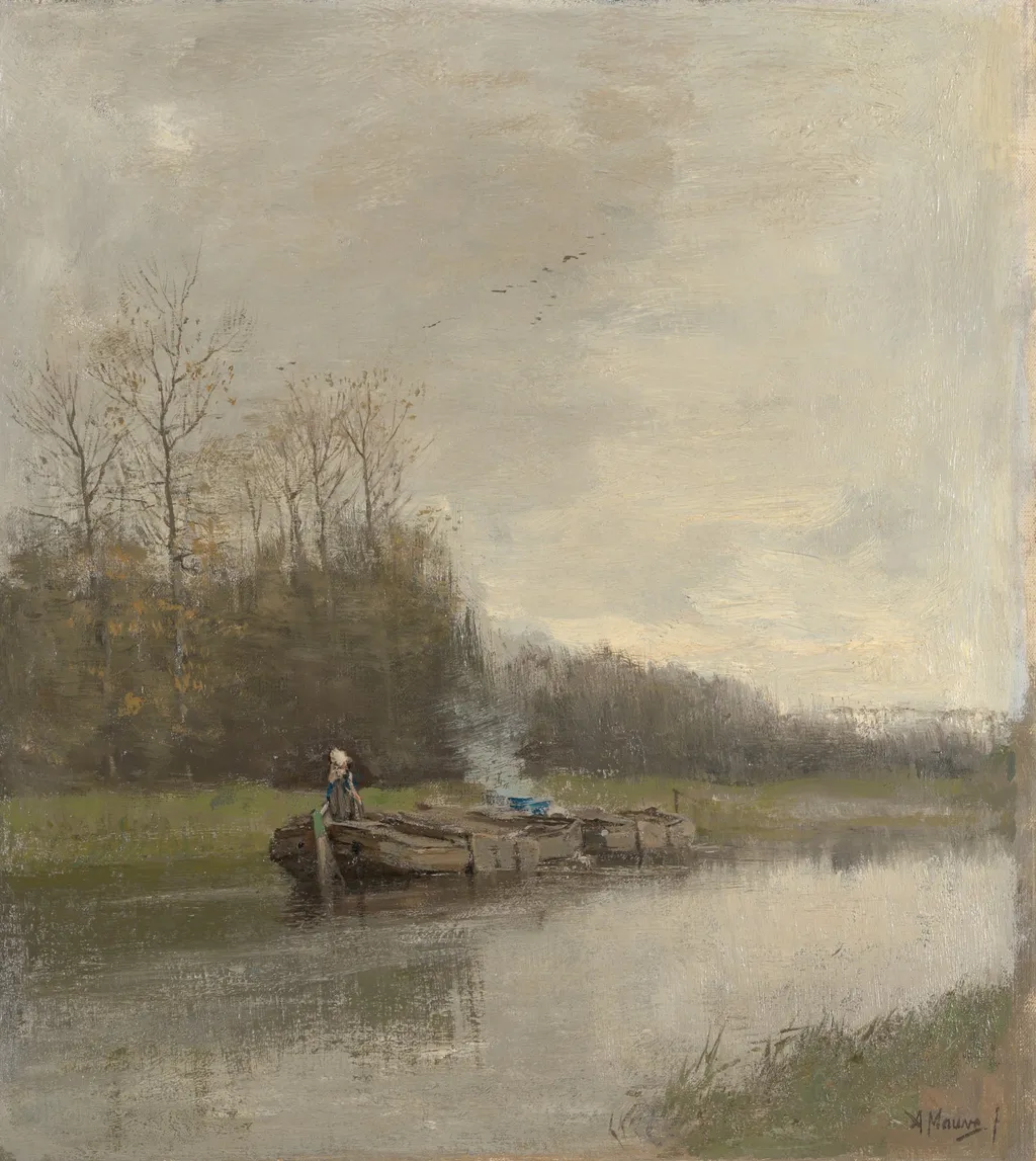 Untitled, by Anton Mauve, unspecified, 1860