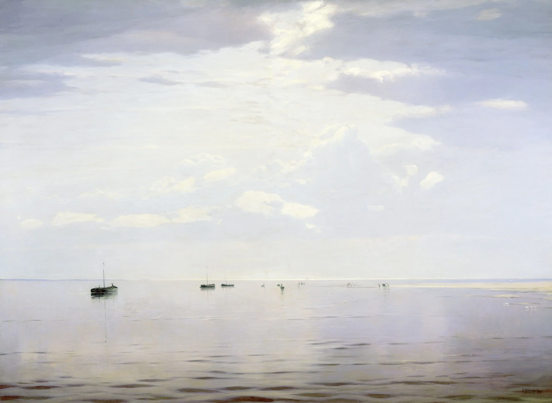 On the Volga, detail