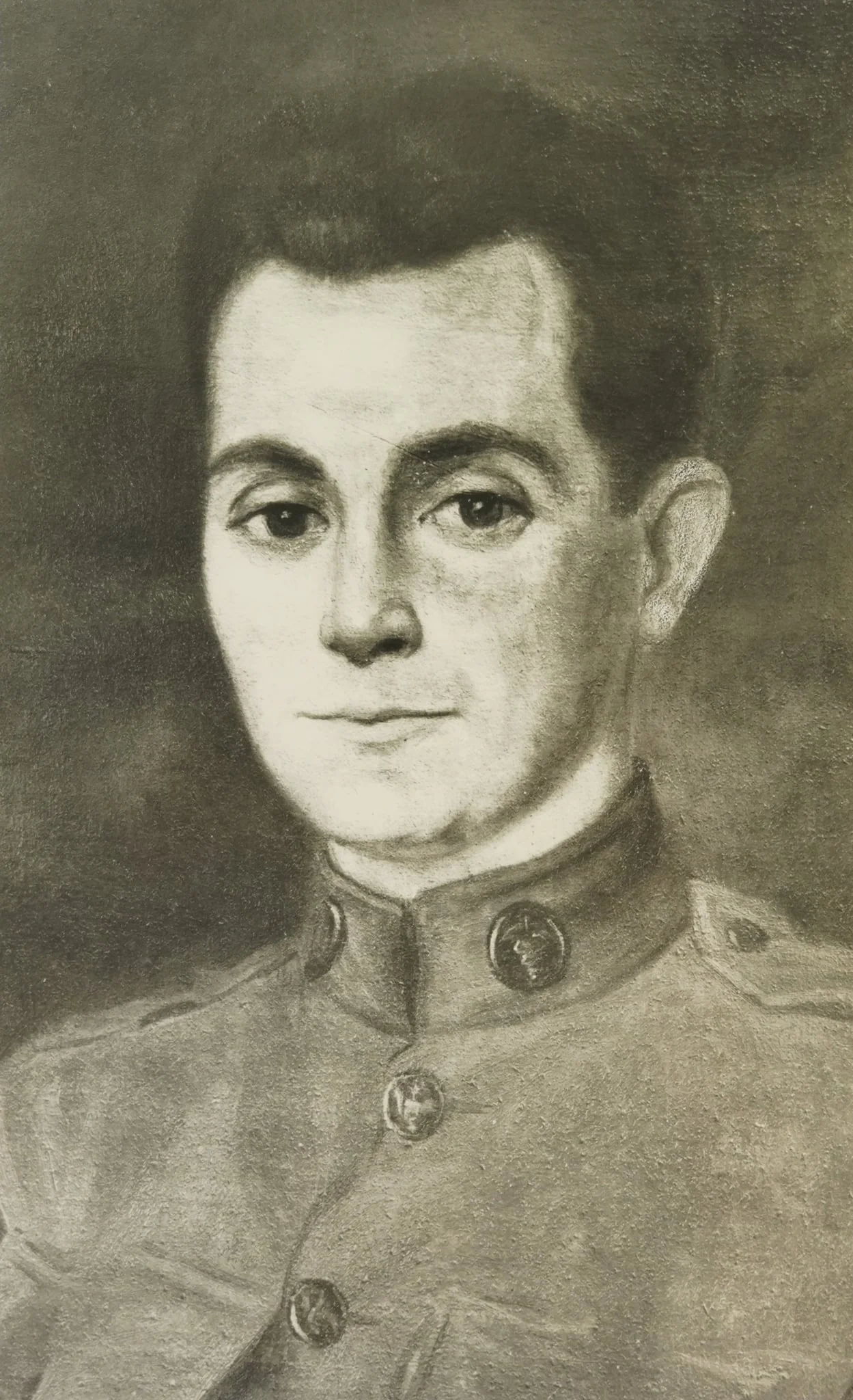 Porträt von Hamilton Paul Traub (1918), detail