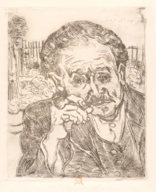L'Homme à la Pipe, by Vincent van Gogh, 1890
