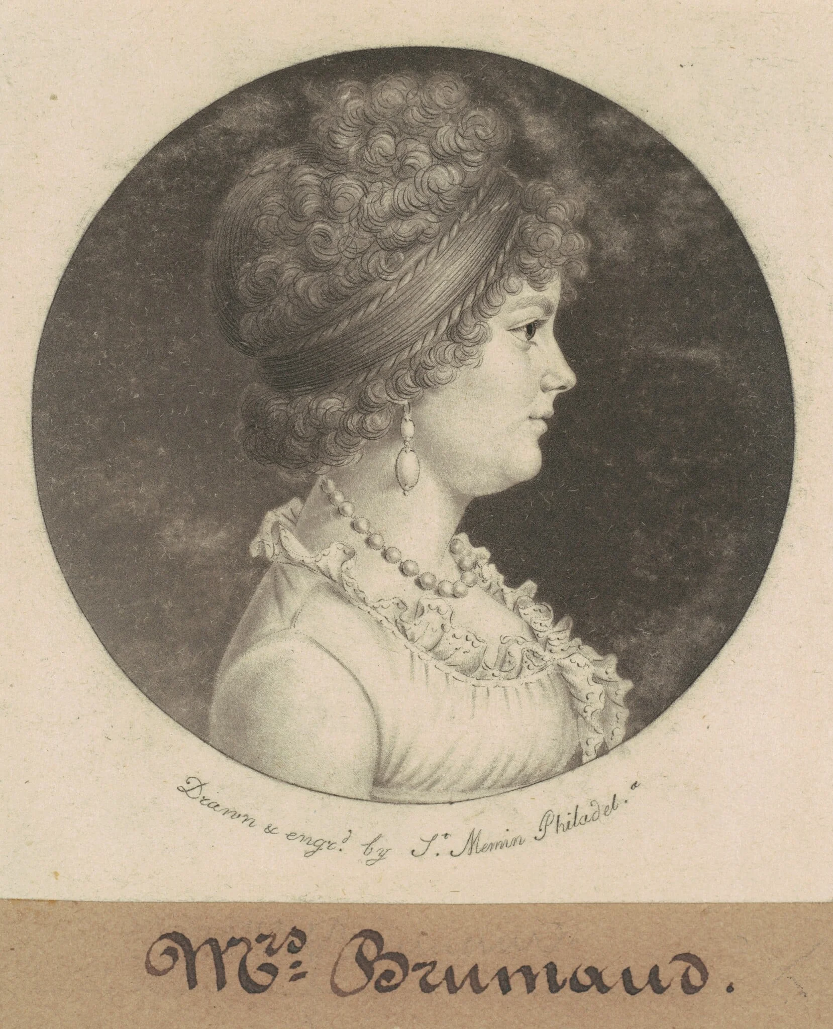 Mrs. Brumaud, detail
