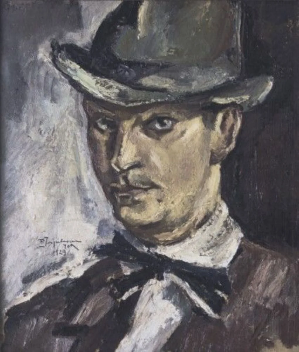 Autoportret, detail