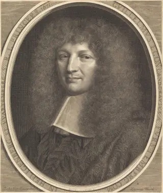Cardinal de Furstenberg, by Robert Nanteuil, ink, 1672