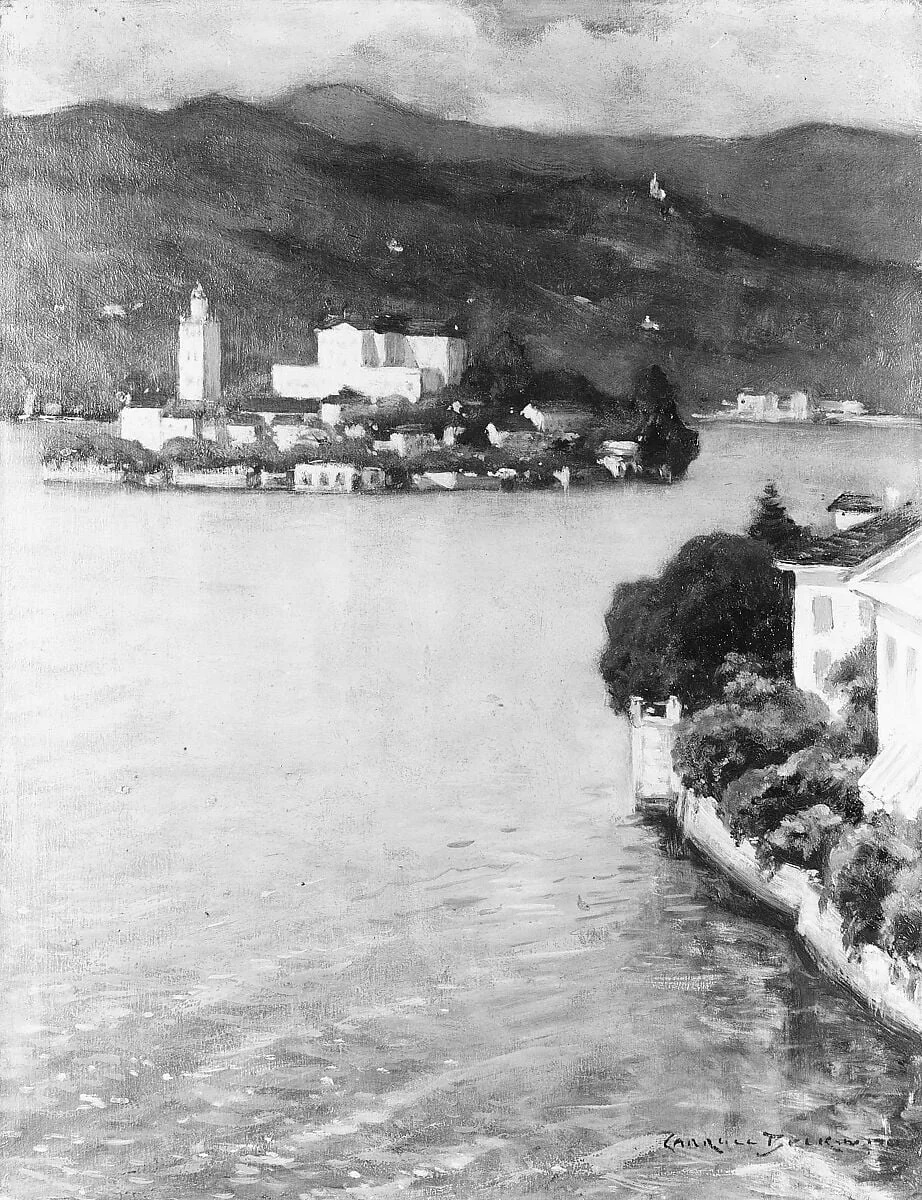 Lake of Orta, detail