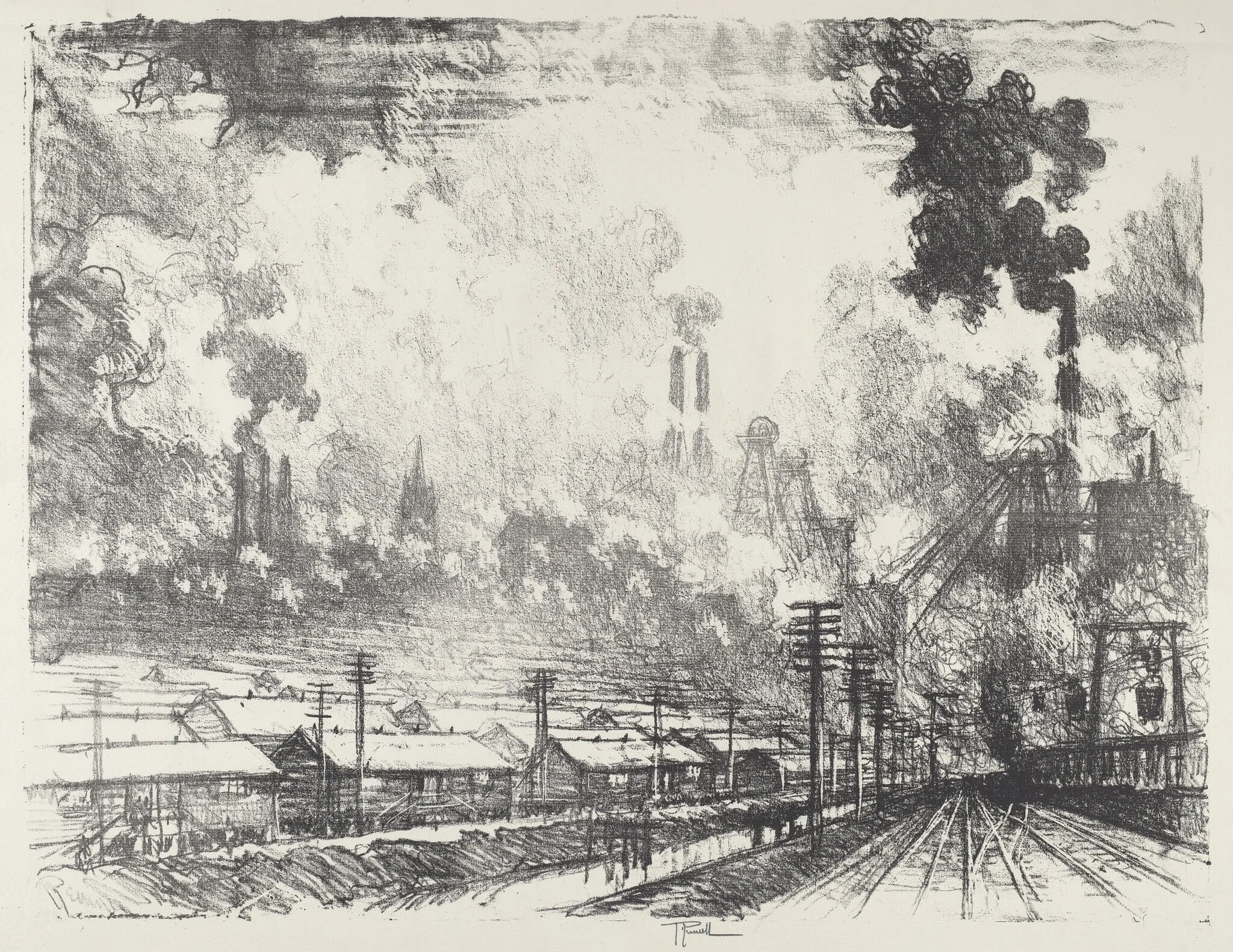The Coal Mine, detail
